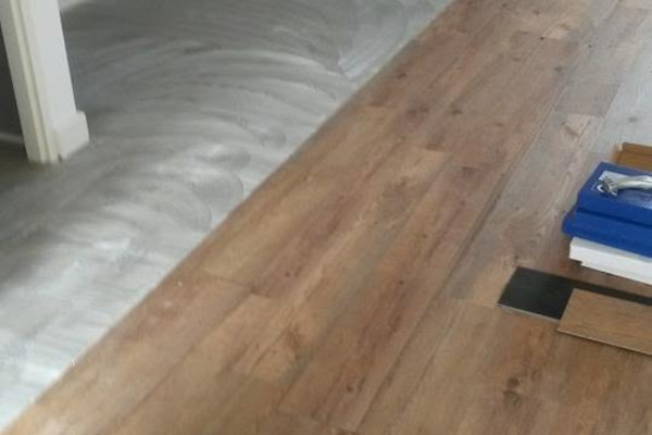 Afbeelding van een PVC-vloer