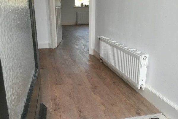 Afbeelding van een PVC-vloer